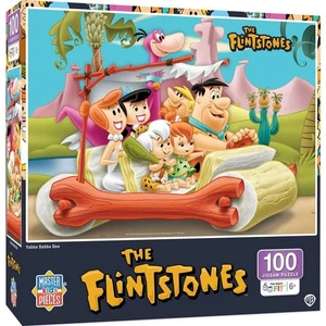 The Flintstones 100 Teile Yabba Dabba Doo Puzzle Master Pieces - Bild 1 von 3