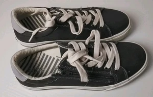 Taos Z Soul Damen-Sneaker Gr. 8 dunkelgrau Schnürschuhe Reißverschluss Freizeitschuhe  - Bild 1 von 7