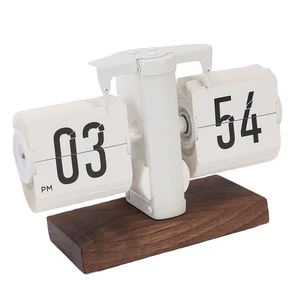 Reloj de mesa abatible mecánico digital alimentado por batería para oficina en casa - Imagen 1 de 18