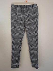 Wonder Nation Girls Houndstooth size large (10-12) ankle zipper ponte pants - Picture 1 of 7