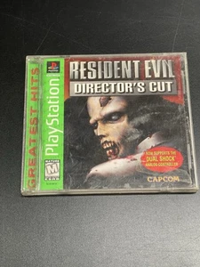 PS1 Resident Evil Directors Cut Sony Playstation Capcom 1998 greatest hits - Picture 1 of 11