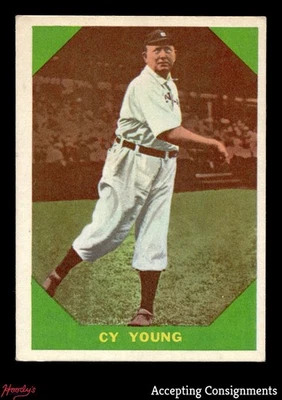 1960 Fleer No47 Denton (Cy) Young INDIANS VG/EX - EX - Изображение 1 из 2