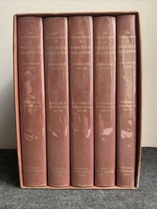 The Correspondence of Marcello Malpighi : Five-Volume Set w Slipcase : VGC - Picture 1 of 4