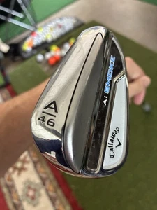 Callaway Paradym Smoke AI A Approach Golf Wedge 46 degree Reg Flex New Grip - Picture 1 of 7