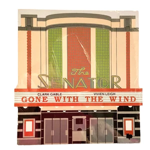 The Cat's Meow Gone With The Wind THE SENATOR 1939 Baltimore's Premier Wooden - Picture 1 of 4