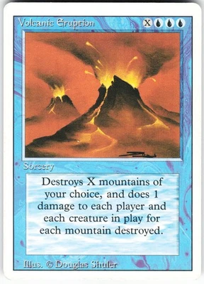 Volcanic Eruption R Revised Edition 3ED Sorcery Regular MTG LP/NM - Image 1 of 2