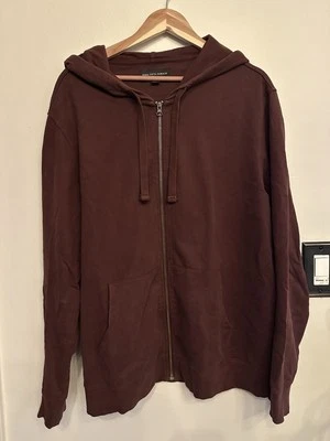 Men's Saks Fifth Avenue Full Zip Hoodie Hooded Sweatshirt Size XL  - Image 1 of 3