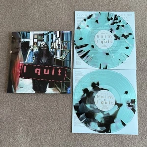 HAIM – i quit - Blood Records 2xLP Seaglass/Pink/Black Vinyl #1191 /3000 - Picture 1 of 4