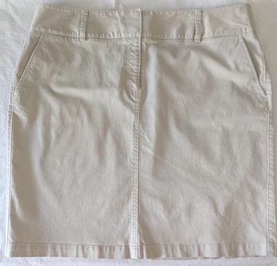 Falda Lord & Taylor talla 18w. Tostado recto hasta la rodilla elástico clásico trabajo informal Foto 1 de 4