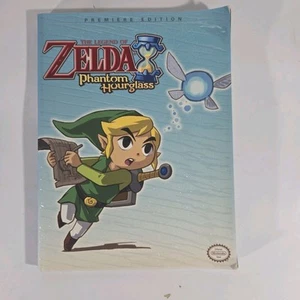 The Legend of Zelda Phantom Hourglass Nintendo Premiere Edition Strategy Guide - Picture 1 of 4