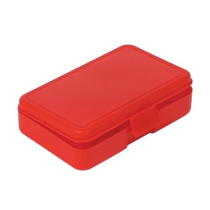 DEFLECTO® Antimicrobial Kids Pencil Box (Red) - Picture 1 of 7