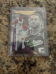 2021-22 Panini Illusions - #89 De'Aaron Fox - Picture 1 of 2