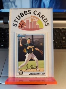 2010 Bowman Prospects Jason Christian BP28 Oakland Athletics