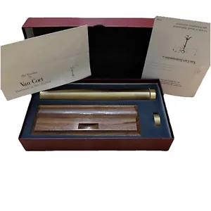 Caleidoscopio in ottone fatto a mano Van Cort Nautilus - VINTAGE 1989 - TENUTO IN SCATOLA - Foto 1 di 4