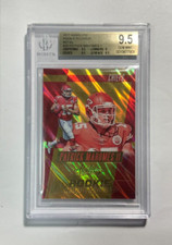 2017 Panini Absolute Card #20 Patrick Mahomes Rookie Roundup Graded BGS 9.5