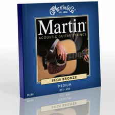 Martin M150  80/20 Bronze Medium Acoustic Guitar Strings