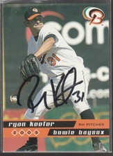 2005 Grandstand Bowie Baysox Ryan Keefer IP autograph signed card