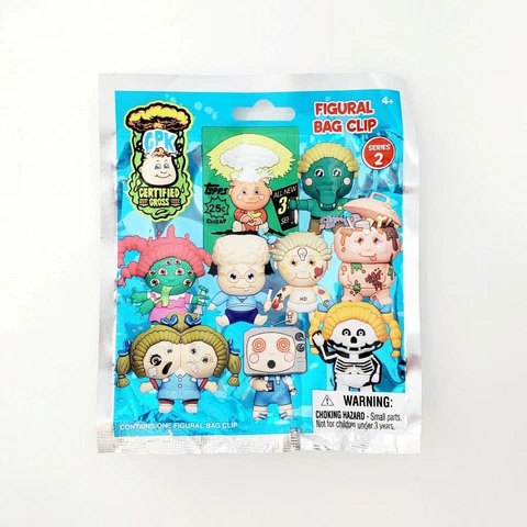 GPK Garbage Pail Kids Series 2 Figural 3D Bag Clip - YOU CHOOSE!! Cover