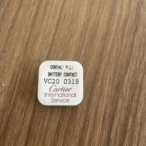 Nuevo auténtico. Pila de contacto para batería Cartier VC20 0318 - Imagen 1 de 4