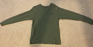 Men’s Small Dark Green Patagonia Long Sleeve Shirt - Picture 1 of 5