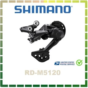 Shimano Deore RD M5120 MTB Mountain Bike 10 Speed RD-M5120 Rear Derailleur - Picture 1 of 2