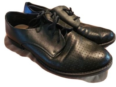 Arizona Jean Co Hombres Talla 8.5M Oxford Negro Zapatos de Vestir AZ Kalli Con Cordones Foto 1 de 4