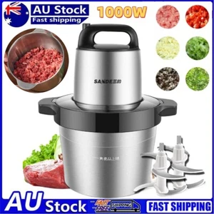 6L Electric Meat Grinder Blender Food Vegetable Processor Chopper Mincer Home AU - Picture 1 of 10