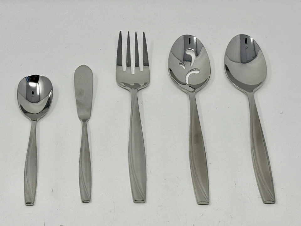 Juego de servir de 5 piezas con espejo Oneida Camlynn - mango todo brillante Foto 1 de 1