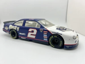 Winner’s Circle #2 Rusty Wallace Mobil 1 1/24 Scale 1998 Blue White Ford - Picture 1 of 11