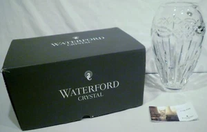 Waterford Lead Crystal 9” Dolmen Vase - Picture 1 of 12