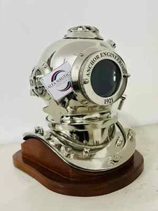 Diving Helmet Silver Style Rolex For Display Advertising Submariner Helmet Gift - Picture 1 of 6