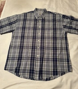 NWOT Sun River Clothing Co. Wrinkle Resistant Multi Plaid Button Down Shirt L - Picture 1 of 8