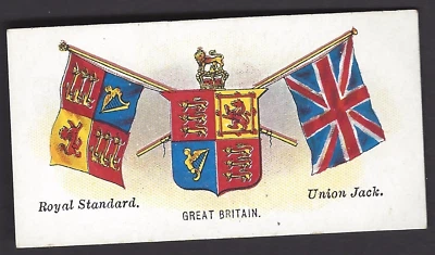 HUDDEN - FLAGS OF ALL NATIONS - GREAT BRITAIN, ROYAL STANDARD, UNION JACK - Image 1 of 2