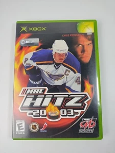 NHL Hitz 2003 (Microsoft Xbox, 2003) CIB mit Handbuch & Registrierung - Bild 1 von 7