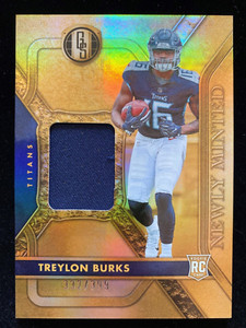 2022 Panini Gold Standard Newly Minted TREYLON BURKS Rookie Jersey #/332/399 RC