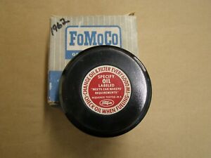 NOS OEM Ford 1961 1964 Lincoln Continental Oil Breather Cap 1962 1963