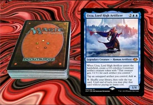 URZA, LORD HIGH ARTIFICER - EDH COMMANDER DECK Magic Gathering MTG 100 cards - Picture 1 of 9