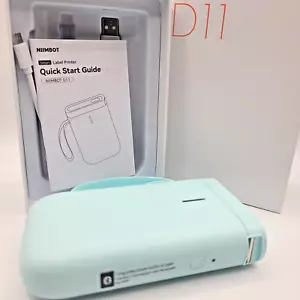 Etikettendrucker D11 - NIIMBOT - Druckerband inklusive tragbar/WLAN/Vorlagen - Bild 1 von 10