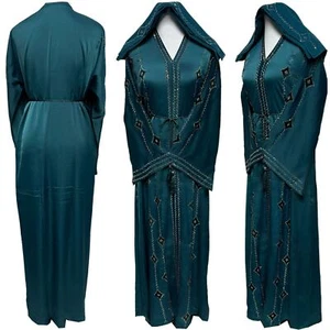 Vestido largo Abaya Farasha Jalabiya de último diseño para mujer - Imagen 1 de 5