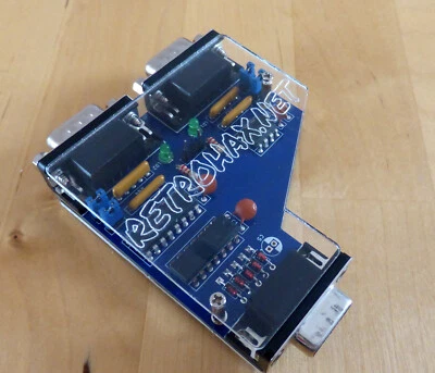 Maus / Joyumschalter V. 1.2. für AMIGA  (im Gehäuse) Joy / Mouse Switcher V1.2. - Bild 1 von 4