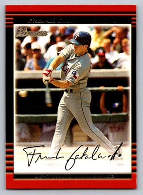 2002 Bowman #77 Frank Catalanotto Texas Rangers - Image 1 of 2