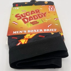 SUGAR DADDY Pop Novelty Boxer Briefs Fun Crazy Gag Gift Men's Size M 32-34 NWT - Picture 1 of 5