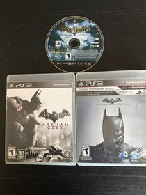 Ps3 Games Batman 3 Game Lot Arkham Asylum, City & Origins for PlayStation 3