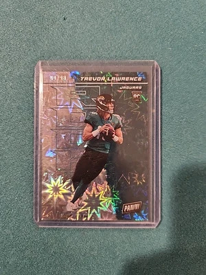 2021 Panini Player of the Day #51 Trevor Lawrence Kaboom #/99 RC Rookie Jaguars - Image 1 of 2