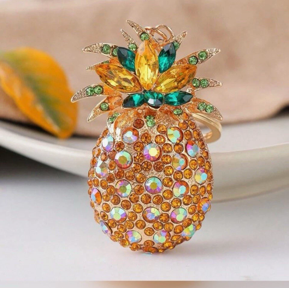 Llavero piña brillante Foto 1 de 1