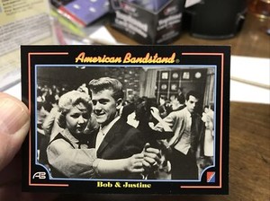 DICK CLARK - 1993 American Bandstand Trading Card # 30 BOB&JUSTINE