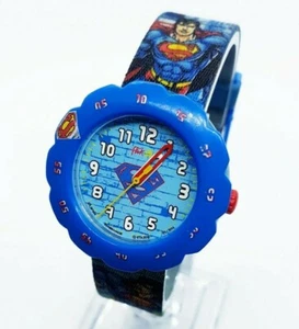 Fliak Flak Superman DC Comics Swiss Made Watch for kids Unique 2013 2014 Watches - Picture 1 of 12