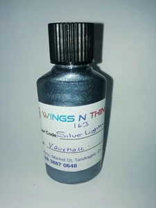 VAUXHALL SILVER LIGHTNING 163 PAINT TOUCH UP KIT 30ML SCRATCH CHIP VECTRA CORSA - Picture 1 of 1