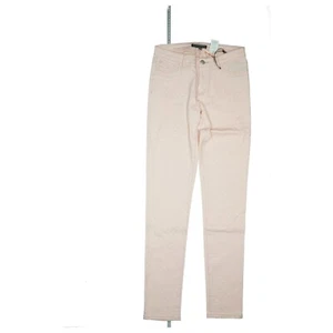 Best Mountain Jeans Hose super stretch Slim Skinny Sommer XS W26 L32 Rosa Punkte - Bild 1 von 7
