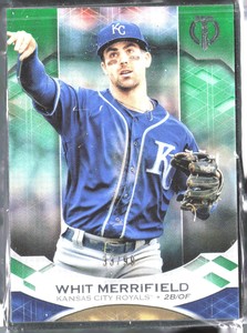 2019 Topps Tribute #72 Whit Merrifield Green Excellent